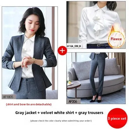 Elegant Red Western-style Suit Jacket For Women Fashionable Professional Attire For Hosting Events Job Interviews