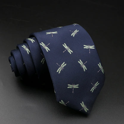 New Style Fashion Jacquard Floral Paisley Necktie Polyester Male Narrow Red Blue Tie Suit Shirt Gift For Men Accessory Gravatas