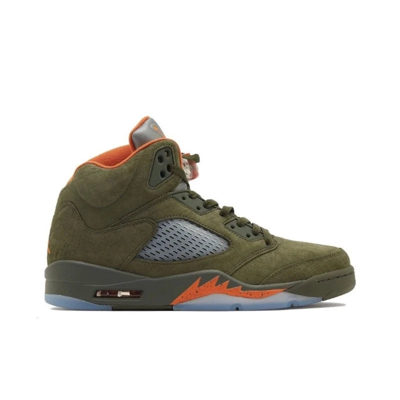 Nike Air Jordan 5 Retro 'Olive' 2024 Sneakers shoes With Original Box