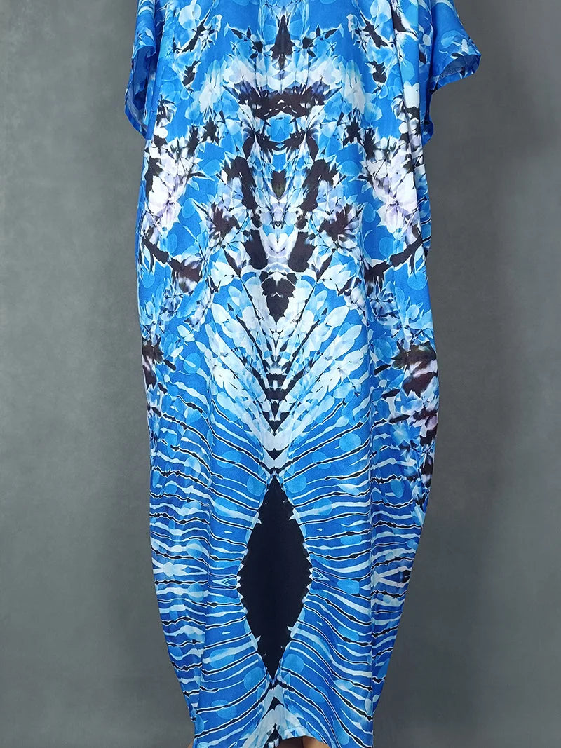 2025 African Dresses for Women Traditional Africa Clothing Dashiki Ankara Outfits Gown Abayas Robe Muslim Kaftan Maxi Long Dress