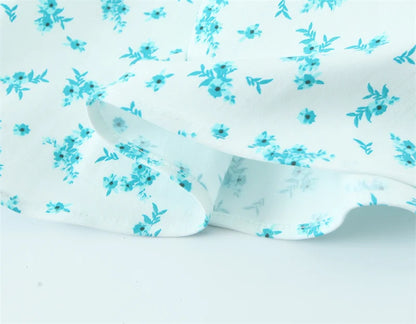 Women's Dresses Spring 2025 New Floral Print Mini Dress Sexy Suspenders Fresh and Sweet Girl Summer Mint Cool 4661382