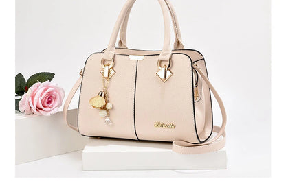 New Woman Shoulder Bag Large Capacity Handbag for Women Crossbody Bag PU Portable Bucket Bag Ladies Messenger Bags Tote Bags