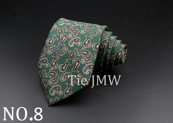 8 cm Tie Gravatas Newest Design Woven 8 cm Silk Necktie Wedding Business Suit Accessories Blue Man Dot Fit Group Party Office