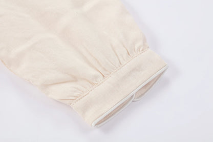 AS Linen Embroidery Collection 25SS Familly Match Clothing Set Girls Linen Dress Boy Shirt and Shorts