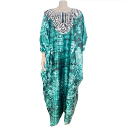 Spring Autumn New African Dresses For Women Vetement Femme Dashiki Abaya Maxi Dress Africa Clothes Dashiki Ankara Dresses