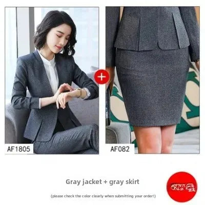 Elegant Red Western-style Suit Jacket For Women Fashionable Professional Attire For Hosting Events Job Interviews