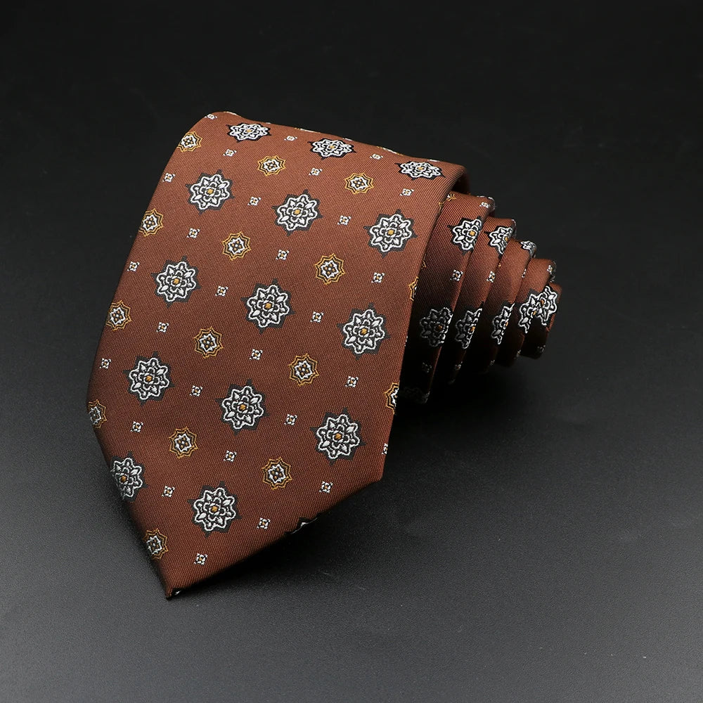 8 cm Tie Gravatas Newest Design Woven 8 cm Silk Necktie Wedding Business Suit Accessories Blue Man Dot Fit Group Party Office