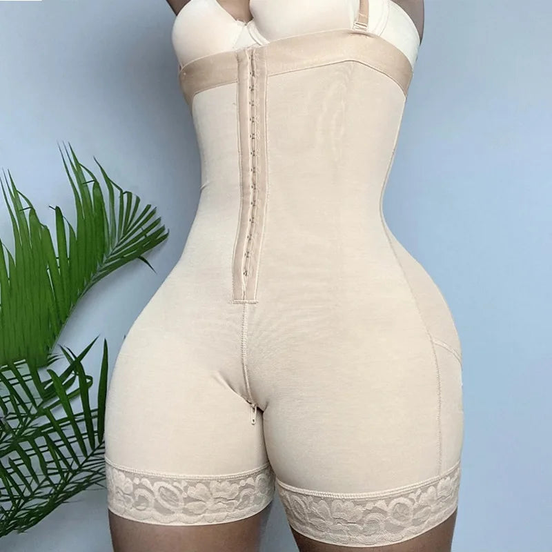 Fajas Colombiana Girdle Women Full Body Shaper Lift Up Butt Lifter Bodysuits Tummy Control Panties Waist Trainer Thigh Slimmer