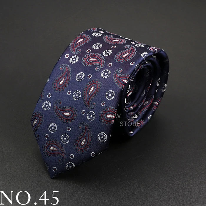 New Design Wedding Men Tie Grey Brown Green Paisley Flower Neckties Men Business Dropshipping Groom Collar Accessories Gift