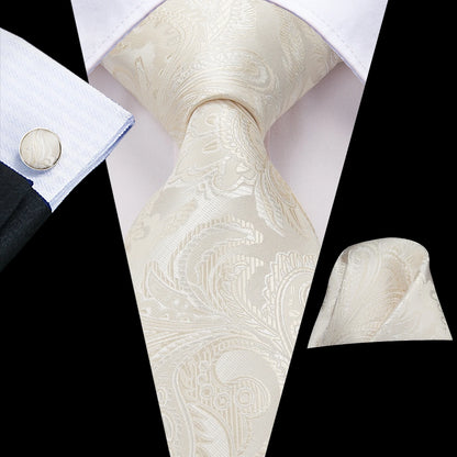 Hi-Tie Peacock Blue Novelty Designer Silk Wedding Tie For Men Hanky Cufflinks Gift Mens Fashion Necktie Set Business Party