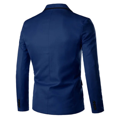 2023 Slims Men's Western-style Blazer Speed Selling Fashionable Solid Color Business Suit Casual Scene