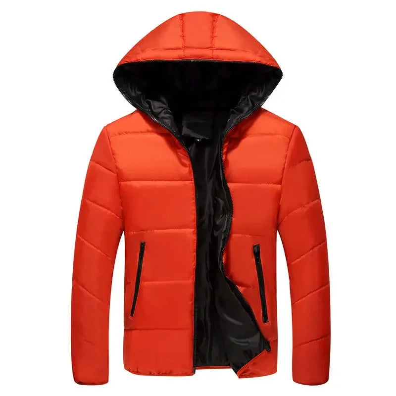 Men's Autumn/winter Cotton-padded Jacket Coat European/american Style Wish Factory Direct One-piece Delivery