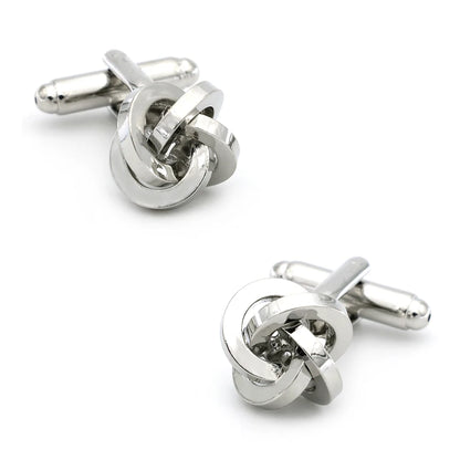 iGame Fashion Knot Cuff Links Quality Brass Material Woven Ball Design Cufflinks For Wedding  Men