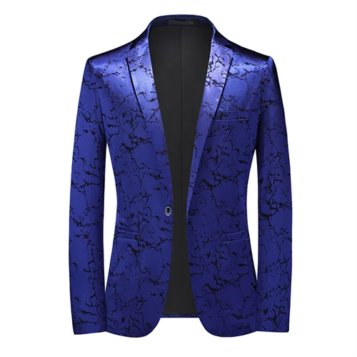 2024 New Men Business Social Suit Jacket Summer Male Single breasted Thin Dress Male Jacquard Blazers Coats