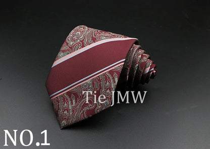 8 cm Tie Gravatas Newest Design Woven 8 cm Silk Necktie Wedding Business Suit Accessories Blue Man Dot Fit Group Party Office