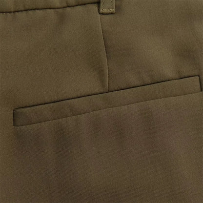 Autumn/Winter New Women's Wear New Fashion Style Slim Fit Short Tank Top Vest Wide Leg Pants Set
