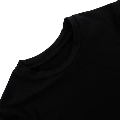 2024 Spring New Short Sleeve T-Shirt Women Solid Simple Casual Soft All-Match Hot Basic Crop Tops Tees Summer Fashion