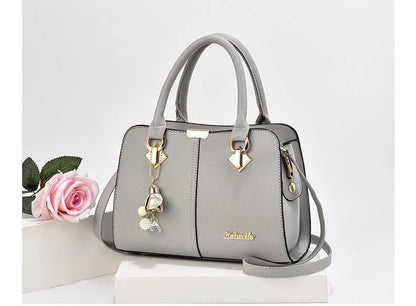 New Woman Shoulder Bag Large Capacity Handbag for Women Crossbody Bag PU Portable Bucket Bag Ladies Messenger Bags Tote Bags