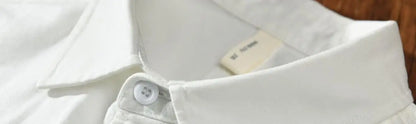 2024 New Spring and Summer Fresh Leisure Loose Embroidery Spliced Contrast Color Long Sleeve Workwear Thin Men's Shirt Coat