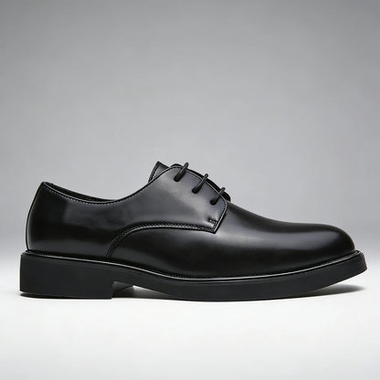 Classic Men Dress Shoes Lace Up Derby Shoes Formal Business Lesther Shoes Anti Slip Wear-resistant Office Daily Casual Shoes