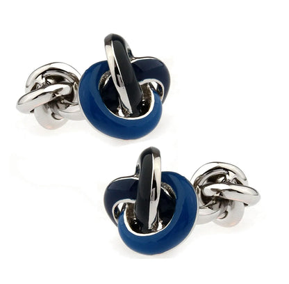 iGame Fashion Knot Cuff Links Quality Brass Material Woven Ball Design Cufflinks For Wedding  Men