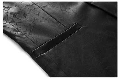 2024 New Men Business Social Suit Jacket Summer Male Single breasted Thin Dress Male Jacquard Blazers Coats