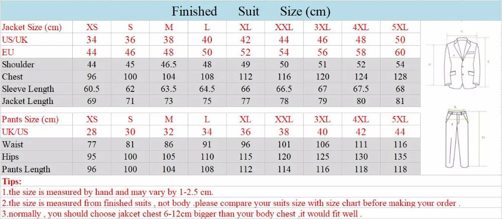2023 Men's Suit   Handsome Casual 2 Piece Suit For Men Wedding Tuxedos Notched Lapel Groomsmen  Business  Prom Blazer