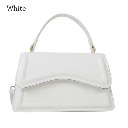 New Fashion Sling Shoulder Bag Trend PU Leather Messenger Handbags Solid Color Leisure Stylish Crossbody Bags For Women Girls