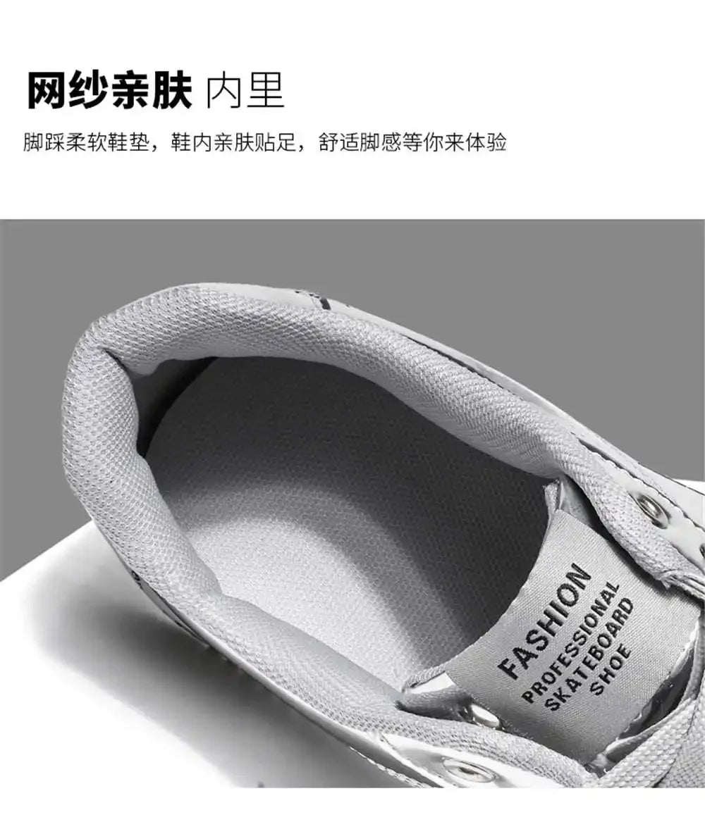 Gold-colored 36-42 Mens Chinese Style Shoes Casual Husband Sneakers Skate Trainers Sport Deporte Sapatenos Shouse