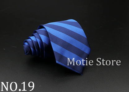 New Style Fashion Jacquard Floral Paisley Necktie Polyester Male Narrow Red Blue Tie Suit Shirt Gift For Men Accessory Gravatas