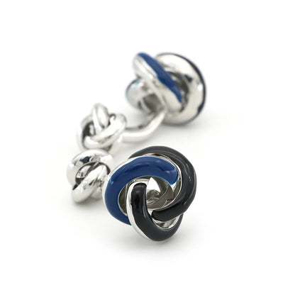 iGame Fashion Knot Cuff Links Quality Brass Material Woven Ball Design Cufflinks For Wedding  Men