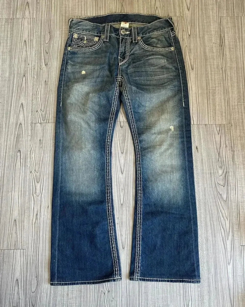 High-quality New Jeans Y2K Street Popular Multicolor U Brand Retro Wide-leg Pants Unisex Casual Loose Joker Couple Jeans Pants