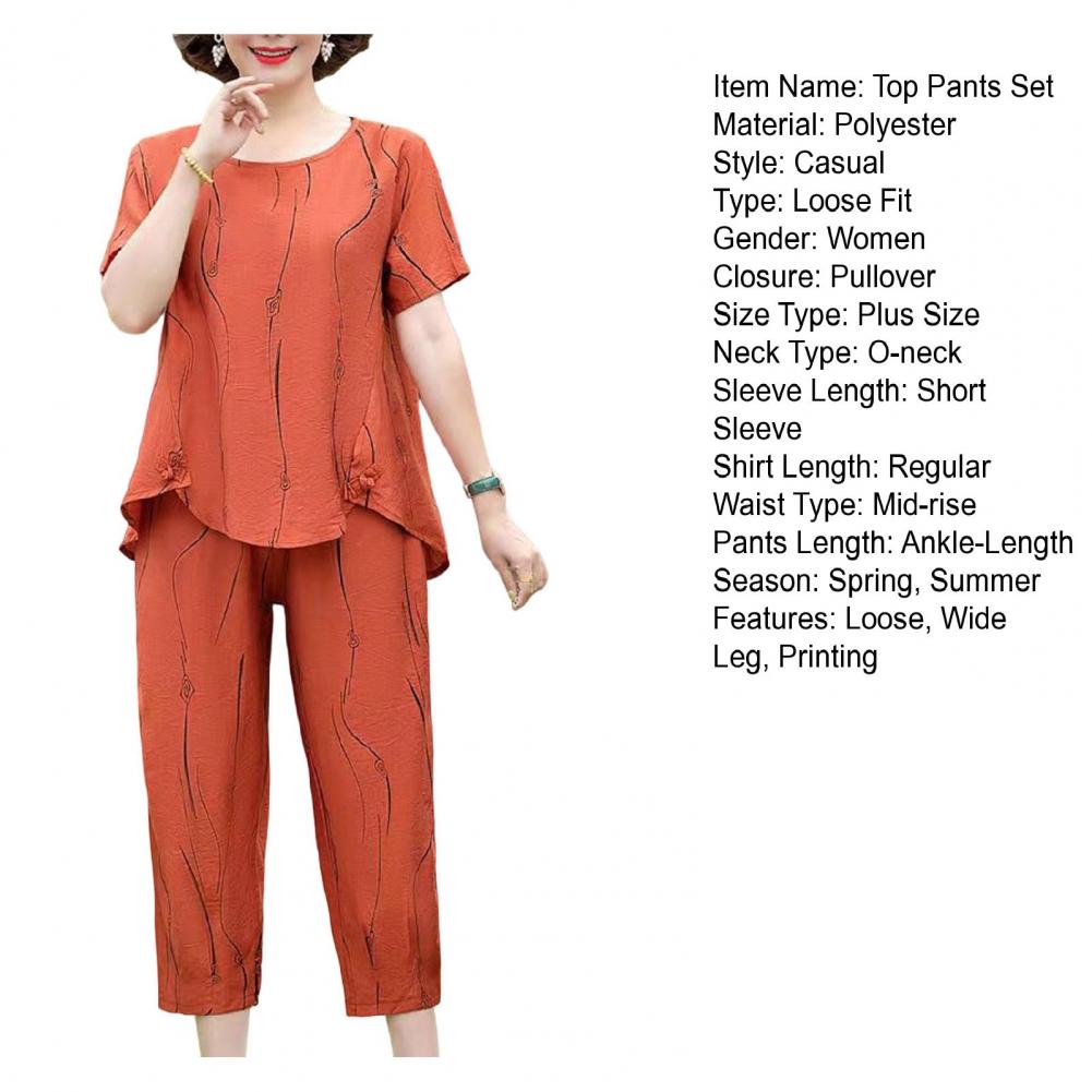 2023 Summer Women's Trousers Suit Pastoral Fashion Loose Short Sleeve Two Piece Suit Striped Cotton Linen Wild T-shirt Pant Sets