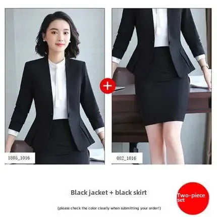 Elegant Red Western-style Suit Jacket For Women Fashionable Professional Attire For Hosting Events Job Interviews