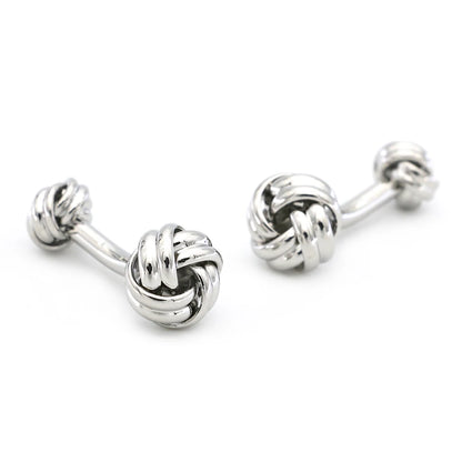 iGame Fashion Knot Cuff Links Quality Brass Material Woven Ball Design Cufflinks For Wedding  Men