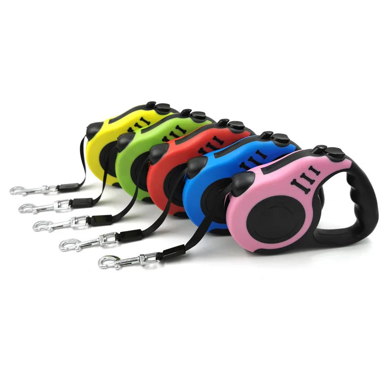 2024 new  Retractable Dog Leash Pet Leash Traction Rope Belt Automatic Flexible Leash For Small Medium Large Dog Product