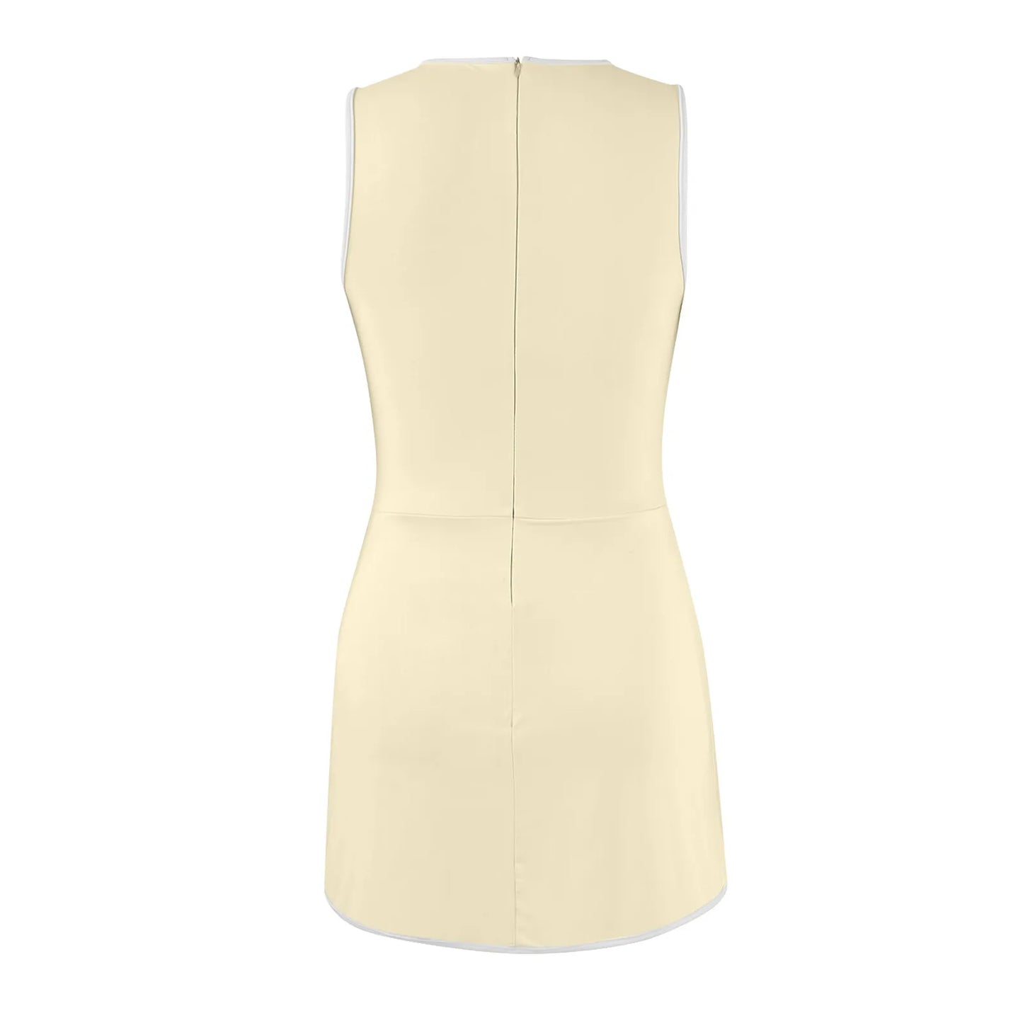 Women's Tennis Dress Summer Workout Dress Athletic Sleeveless Active Dresses Built In Shorts Fashion tight fitting Sports Skirt
