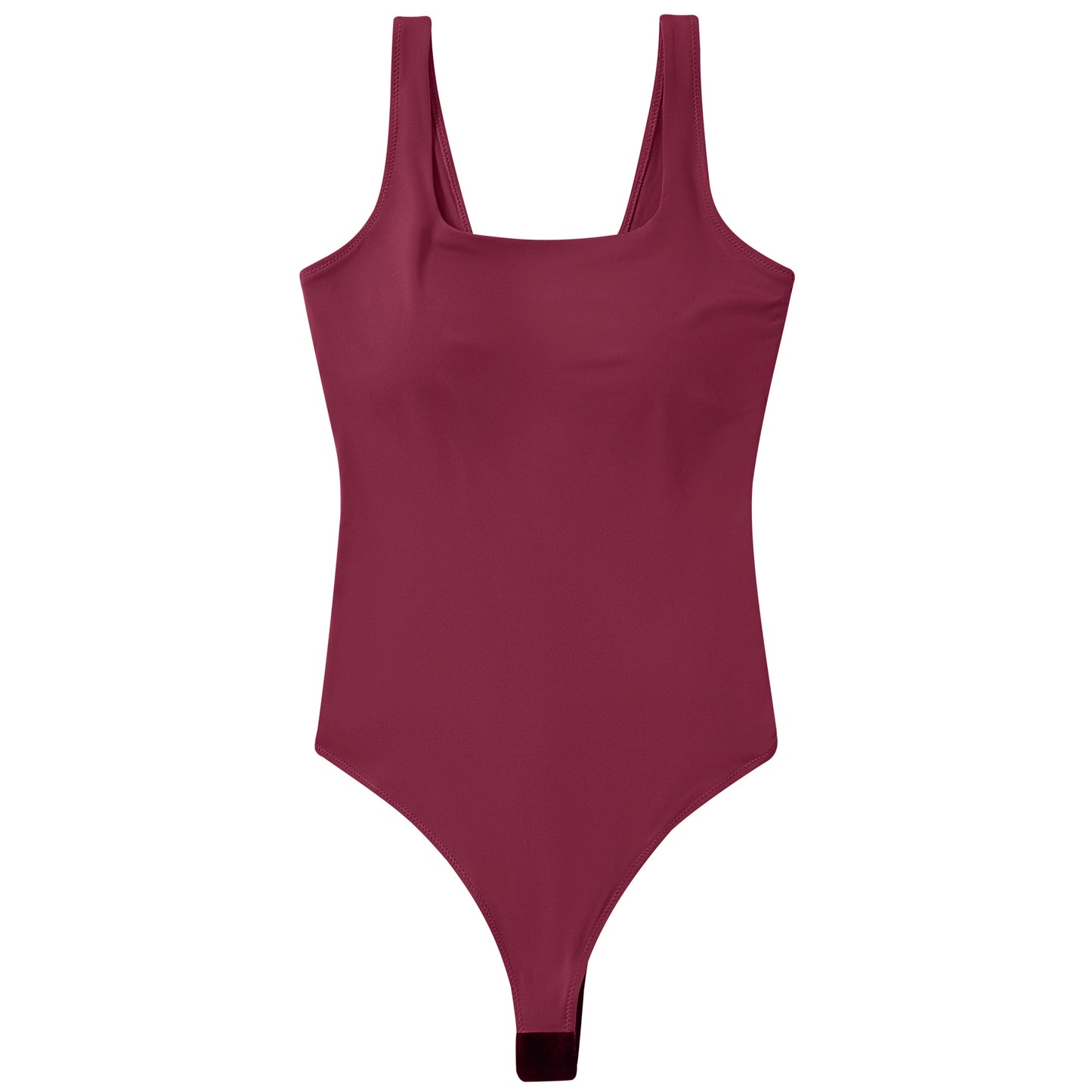 Bodysuits Women Sexy Body Suit One-Piece Romper Solid Sexy Sleeveless Square Neck Padded Tank Tops Jumpsuit Streewear Ladies