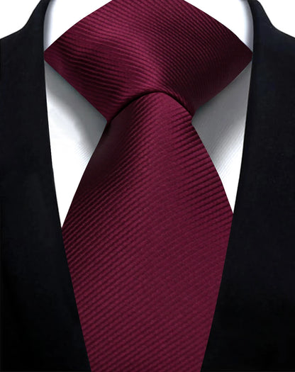 Solid Tie 7.5cm Necktie For Men Fashion Wedding Ties Slim Blue Gray Classic Neckties Men Business Jacquard Woven Classic Gravats