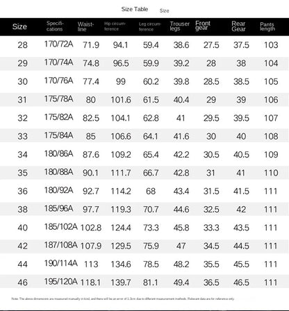 Spring Summer Suit Trousers For Men Straight flat linen Black Suit Pants Men Business Formal  Dress Pants Men Big Size 28-44 46