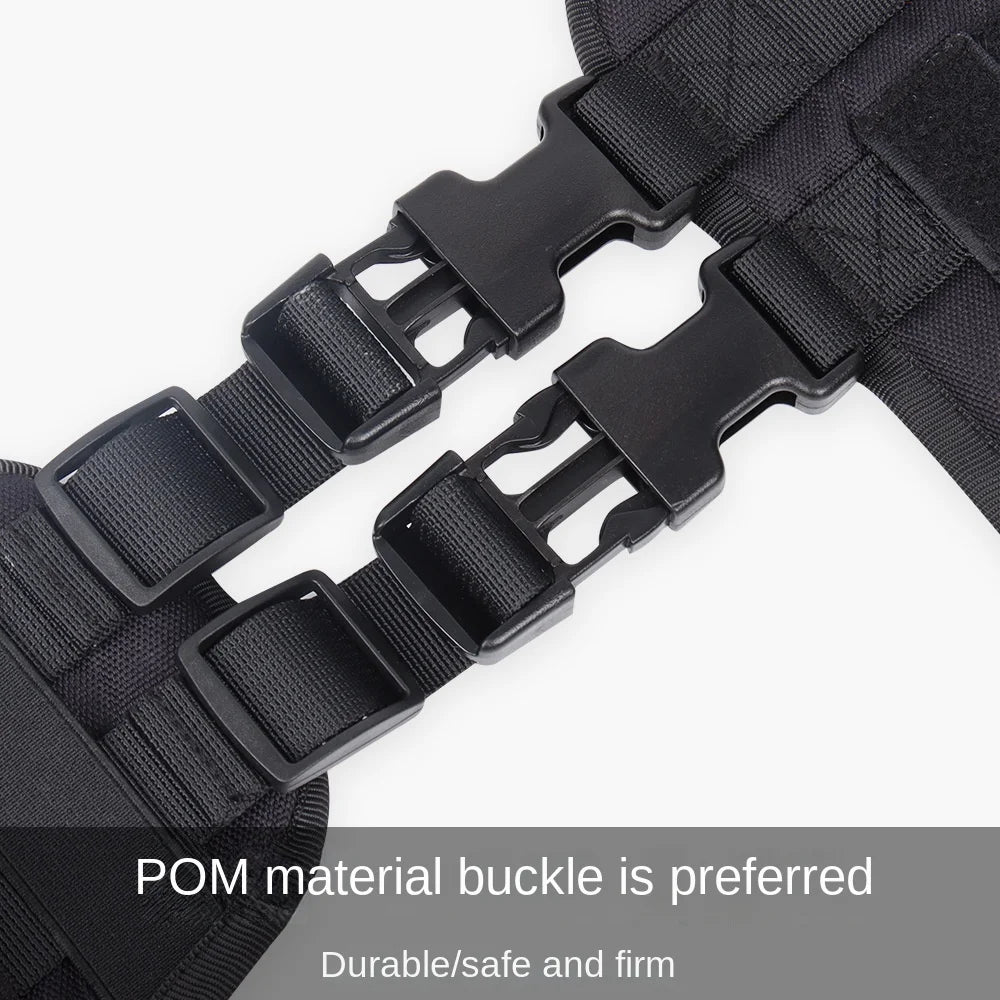 Tactical Dog Harness for Dogs No Pull Adjustable Pet Harness Working Training Easy Control Pet Vest Military Service Dog Harness
