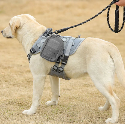 Tactical Dog Harness for Dogs No Pull Adjustable Pet Harness Working Training Easy Control Pet Vest Military Service Dog Harness