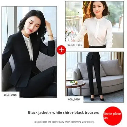 Elegant Red Western-style Suit Jacket For Women Fashionable Professional Attire For Hosting Events Job Interviews