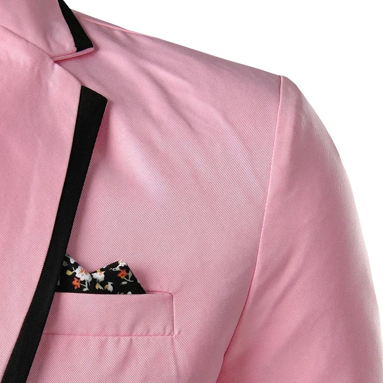 2023 Slims Men's Western-style Blazer Speed Selling Fashionable Solid Color Business Suit Casual Scene