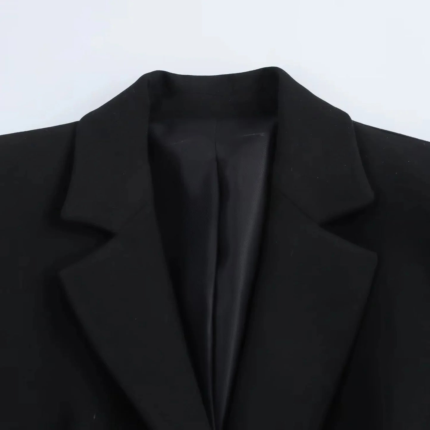 KONDALA 2026 Spring Summer Elegant Office Lady Solid Suits Fashion Slim Single Button Shrug Blazers Chic Zipper Flare Pants