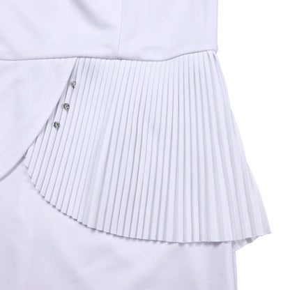 L-3XL Plus Size Elegant Midi Dress 2025 Spring Summer Women Office Lady Dress Casual 3/4 Sleeve Bandage Robe Oversize Dress