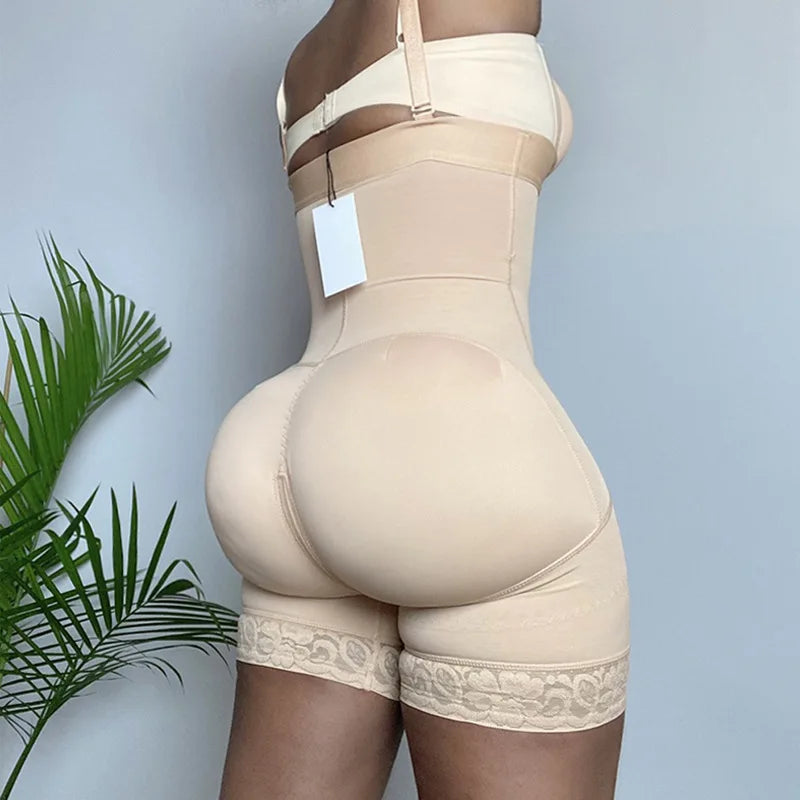 Fajas Colombiana Girdle Women Full Body Shaper Lift Up Butt Lifter Bodysuits Tummy Control Panties Waist Trainer Thigh Slimmer