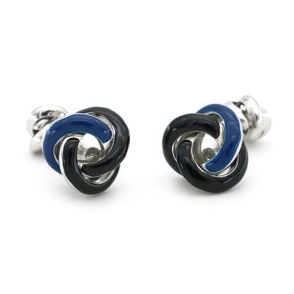 iGame Fashion Knot Cuff Links Quality Brass Material Woven Ball Design Cufflinks For Wedding  Men
