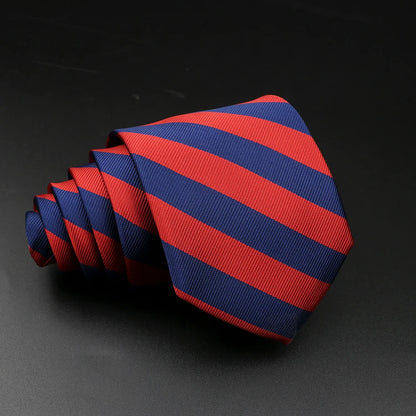 New Style Fashion Jacquard Floral Paisley Necktie Polyester Male Narrow Red Blue Tie Suit Shirt Gift For Men Accessory Gravatas