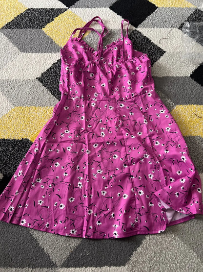 Sexy Sheath Floral Print Suspender Dresses For Women's Ladies Thin Straped Boycon off Shoulder Mini Dress Casual Daily Wear